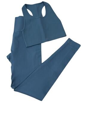 SET Active 2 Piece Set Racerback Bra Top and Canyon Hi Rise Legging Sculptflex
